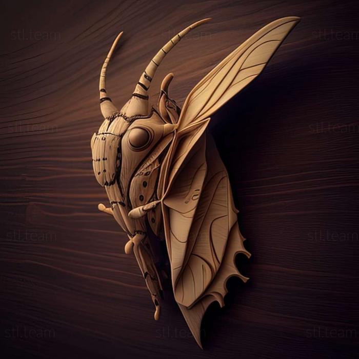 3D модель Grammoptera auricollis (STL)